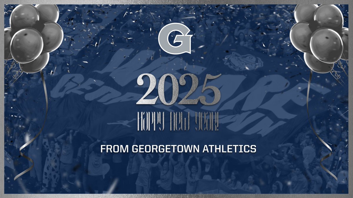 Wishing a happy &amp; healthy 2025 to Hoya fans near &amp; far!

#HoyaSaxa
