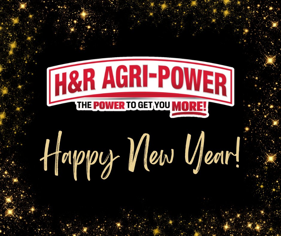 Happy New Year from H&amp;R Agri-Power! We look forward to growing with you in 2025!
REMINDER: We are CLOSED for the Holiday!