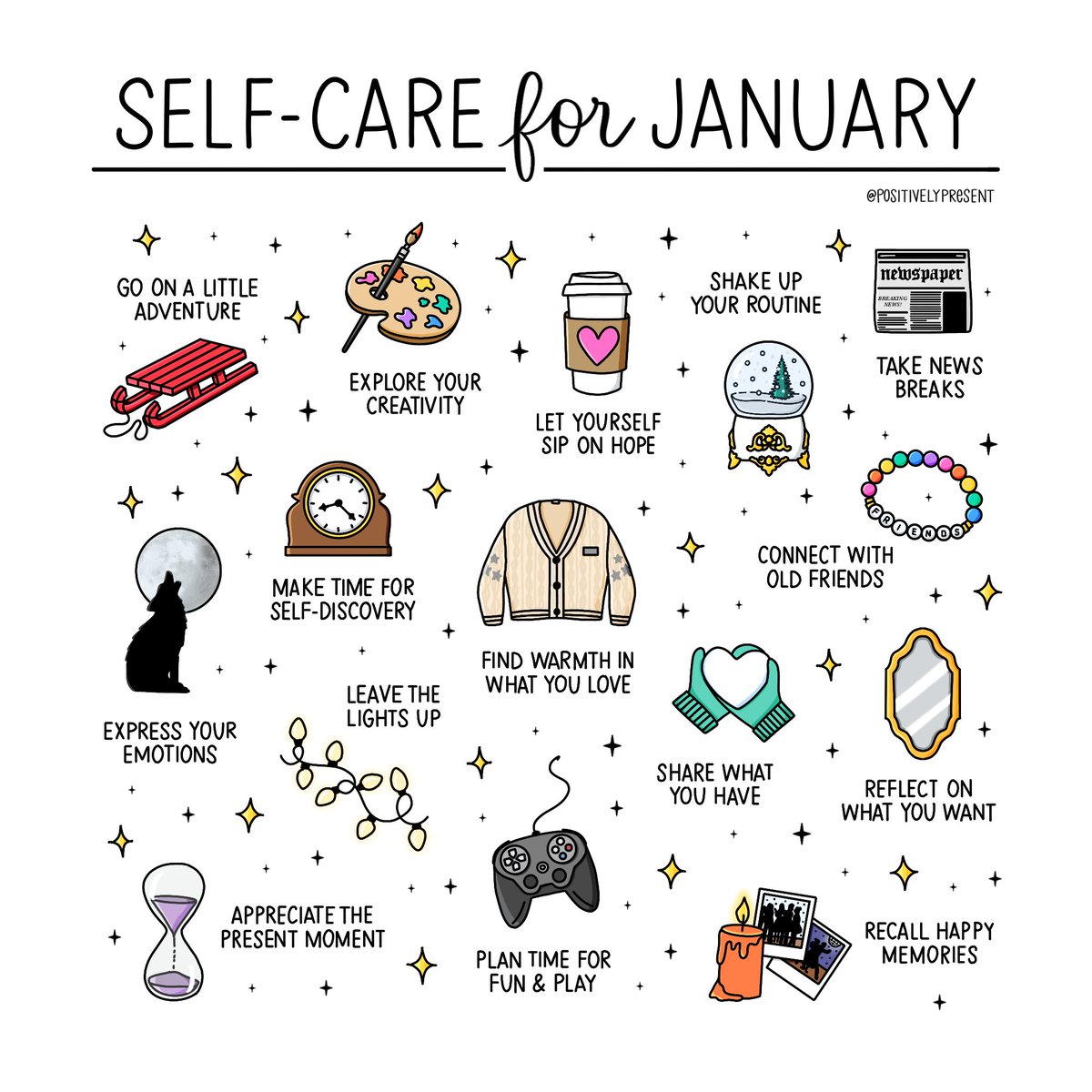 Self-care for January! 💫