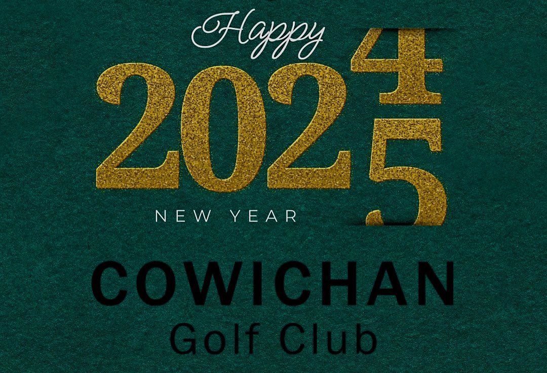 Happy New Year from all of us at Cowichan Golf Club! 🎉⛳️

#cowichangolfclub #greatislandgolf #cowichanvalley #golfclub #golf <a href="/stormingolf/">Norm Jackson</a>