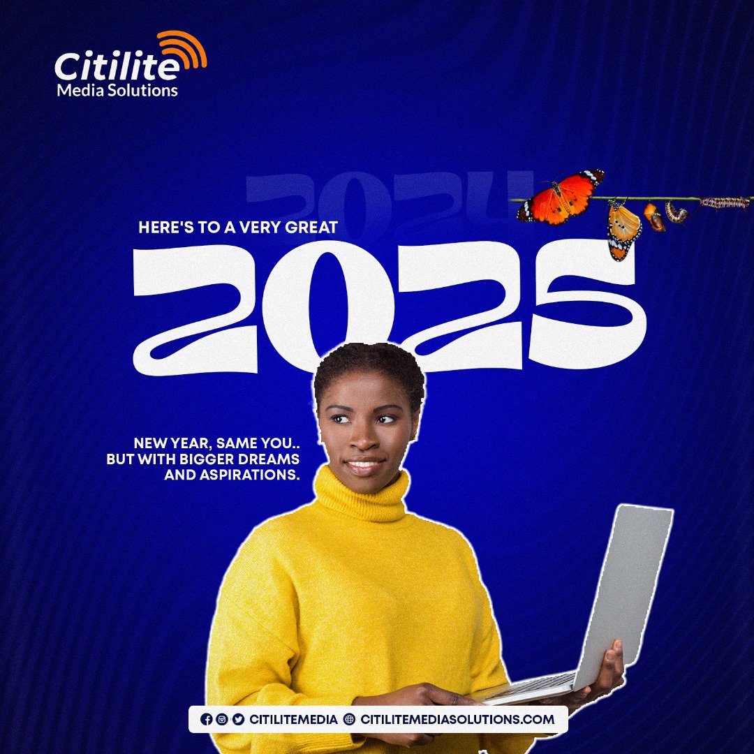 CitiliteMedia's tweet photo. With faith in His promises, you will have a remarkable year. 💫

Cheers to more impact, skyrocketing revenue and many more successful businesses in 2025.

#BiggerDreams #2025Goals #NewYearNewAspirations #CitiliteMediaSolutions https://t.co/yOwyM6buXm