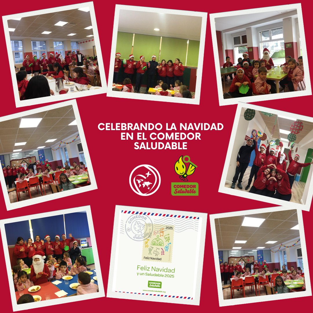 🎶Celebrando la Navidad en el comedor🎶
Desde Comedor Saludable os deseamos Felices Fiestas y un próspero y saludable 2025.