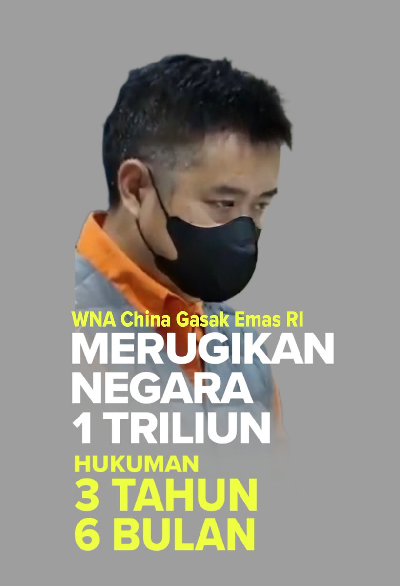 KITA KAYA ! TAPI DICURI !
Merugikan Negara 1 Triliun
Hukuman nya 3,6 Tahun.
Mantap kan ?
Siapa dulu bos Hakimnya ?