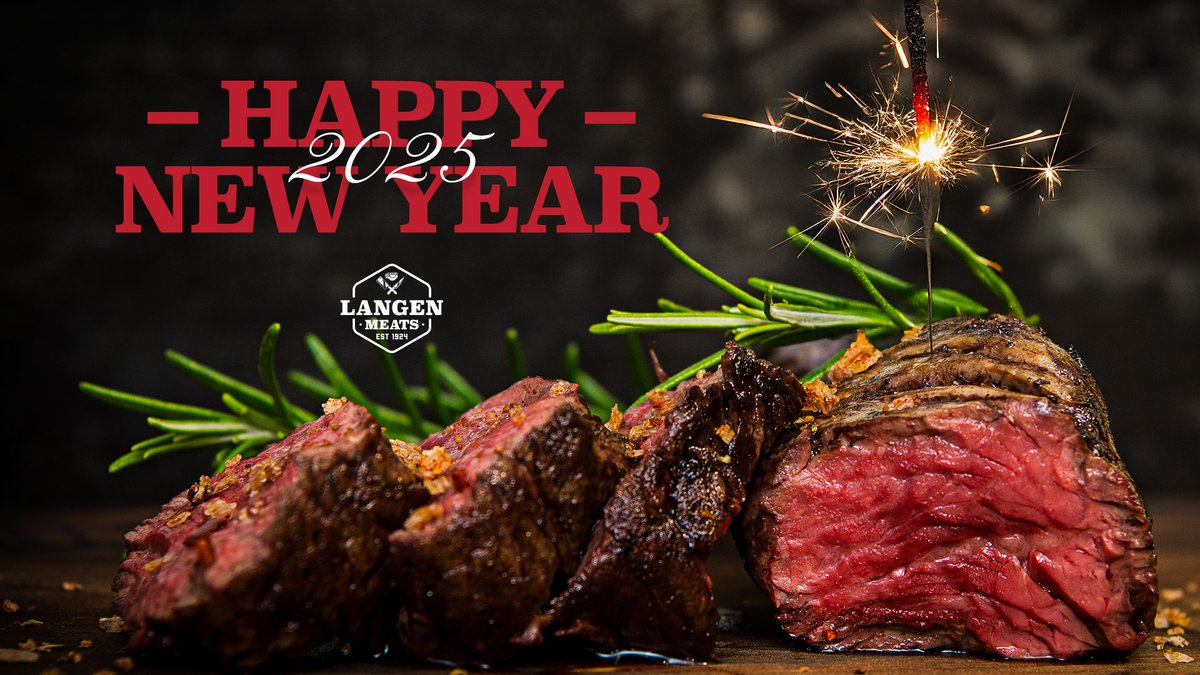 LangenMeatsIN's tweet image. Happy New Year! 🎉
We’re excited to embark on another year filled with delicious meals and cherished memories together. Your support means the world to us, and we can’t wait to serve you in 2025!
Here’s to making new moments together! 🥂