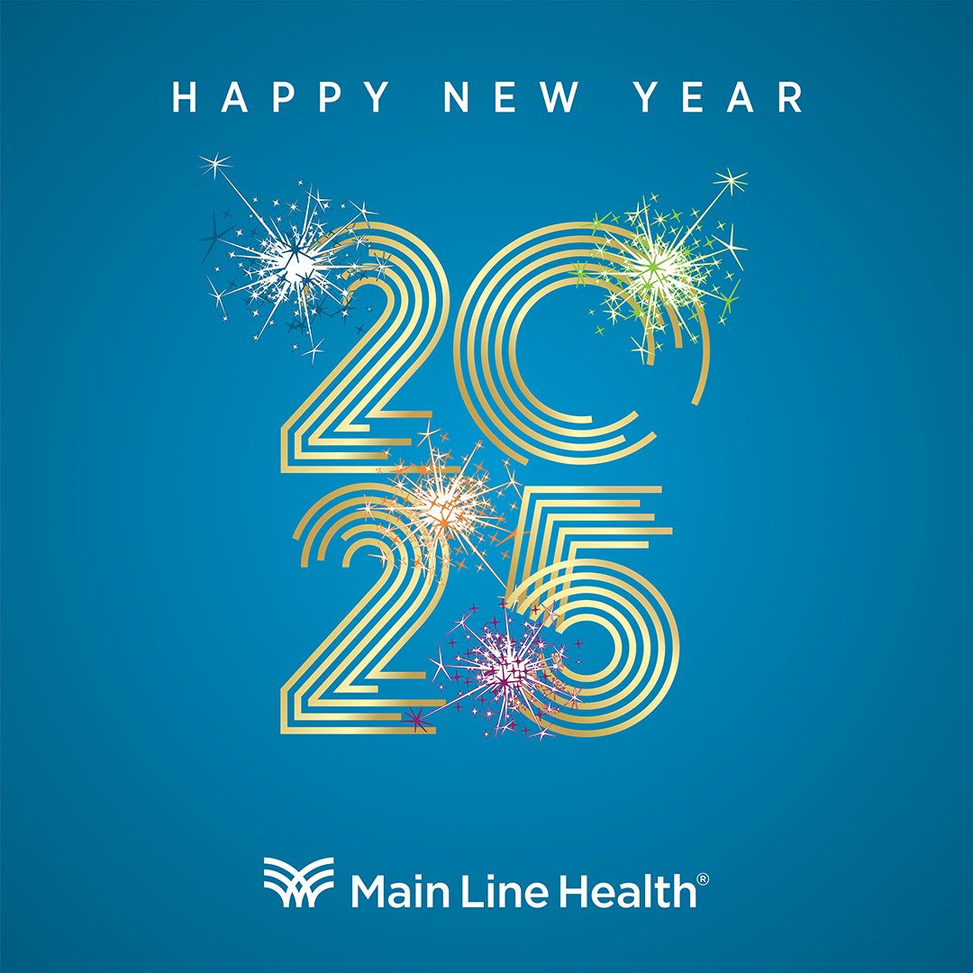 Main Line Health (@mainlinehealth) on Twitter photo 🎉 Happy New Year from Main Line Health! 
As we step into 2025, we wish you a year full of joy, success and vibrant health. Here's to a fantastic year ahead! 🥳 
#HappyNewYear2025 🎉 Happy New Year from Main Line Health! 
As we step into 2025, we wish you a year full of joy, success and vibrant health. Here's to a fantastic year ahead! 🥳 
#HappyNewYear2025