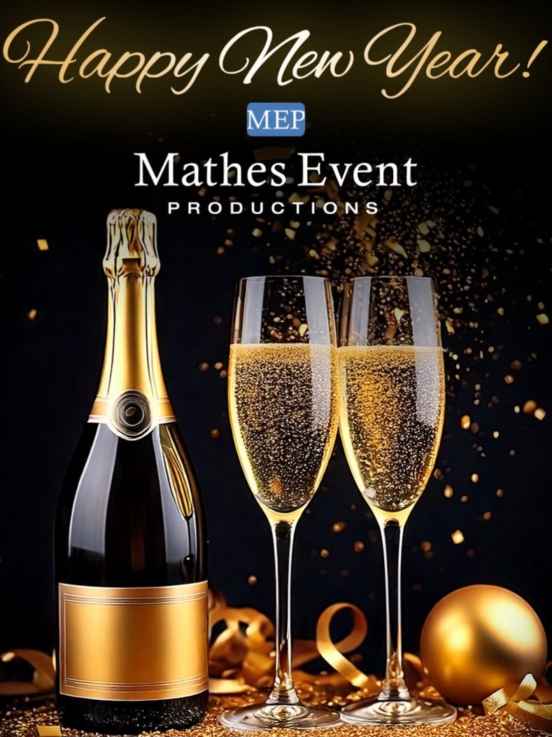 EventsMathes's tweet image. Happy New Year! It's time to move it forward , new projects, new clients, and creative thinking in 2025