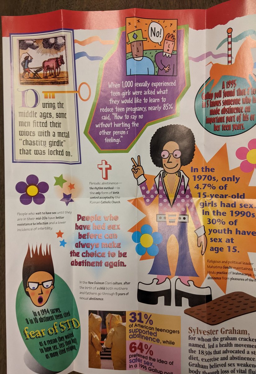 FrDylanSchrader's tweet image. Abstinence pamphlet.