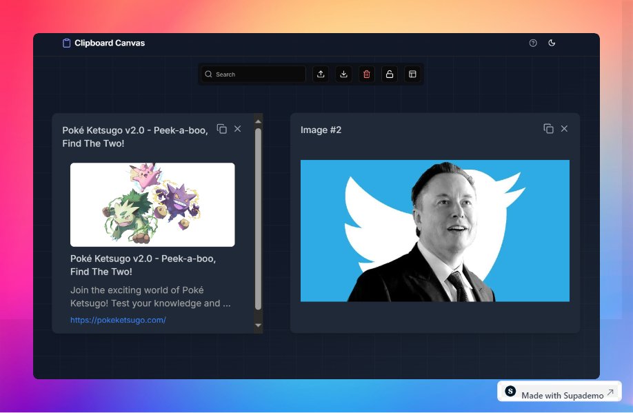 Three months ago, I launched Clipboard Canvas.
It was just a tool for organizing text.

Users spoke up... they wanted:
1. image support
2. better link previews.

Now, they have both!

Building apps? It’s a journey. Feedback guides us.