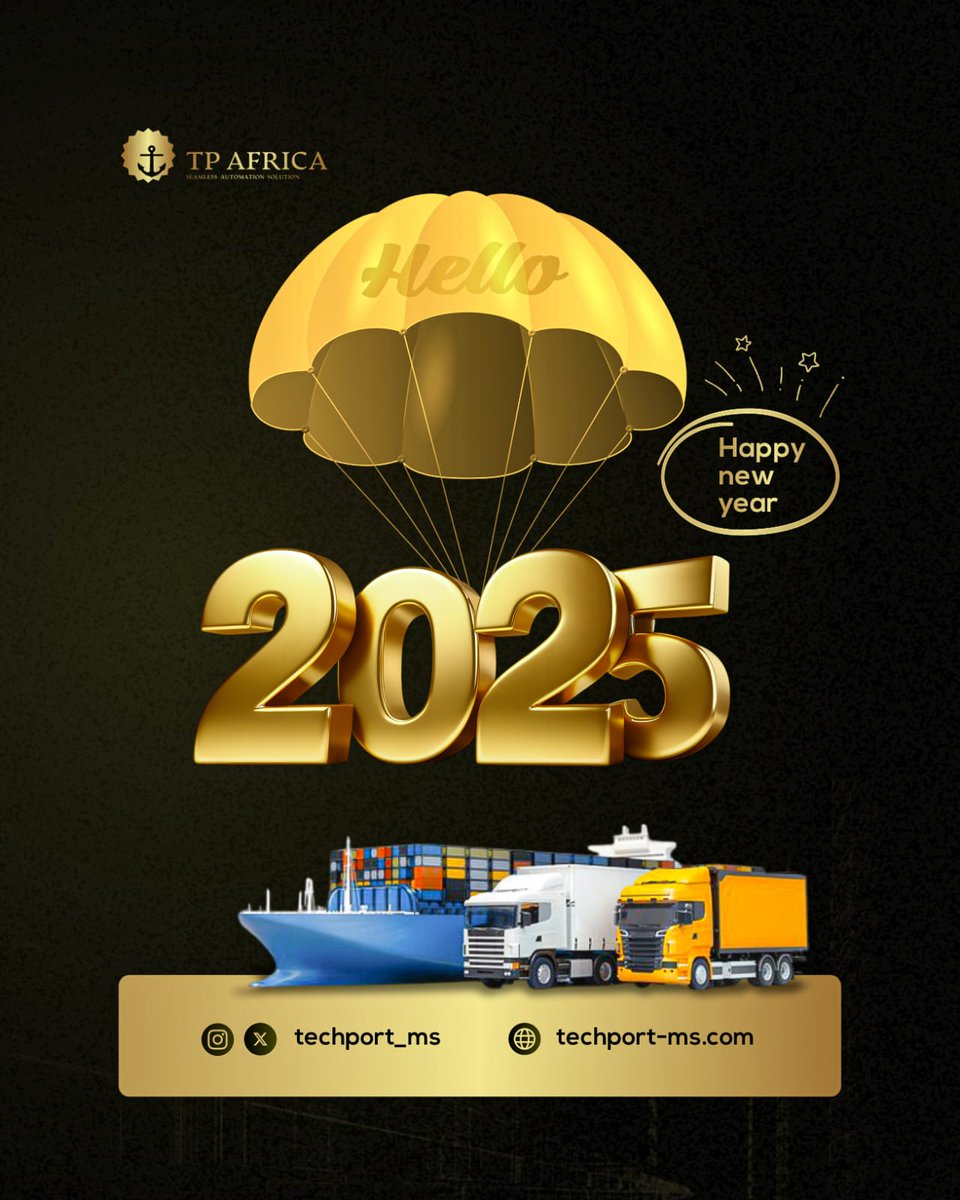 🌊🚢✨ Happy New Year 2025!✨🚢🌊

As we set sail into another year, we’re grateful for the partnerships, trust, and teamwork that have navigated us through 2024. 🌟 Here's to smoother seas, faster deliveries, and new horizons in 2025!