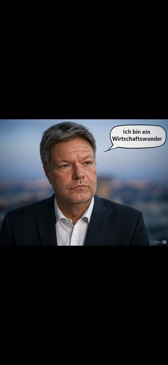 So denkt er wahrscheinlich wirklich. hahaha

#niewiedergruen 
#NieWiederCDUCSU 
#DeshalbAfD 
#nurnochAfD 
#TeamWeidel