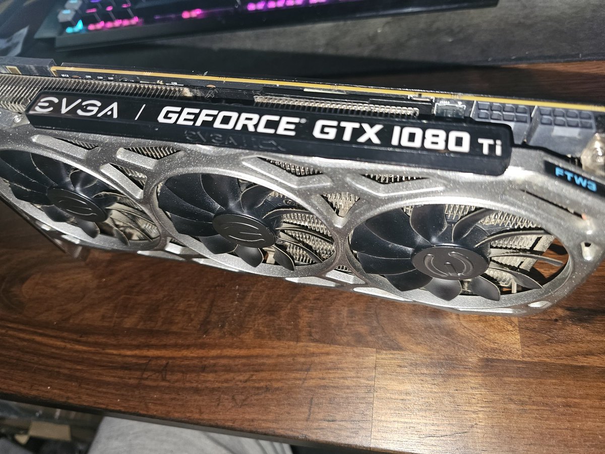 AreConspiracy's tweet image. The king has played it's last game, may he rest in peace 🫡. Shout out to @TEAMEVGA for making the best Graphics card ever made.
Any suggestions on replacements?