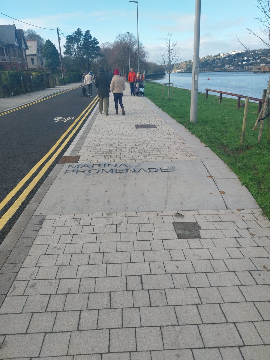 Not a bad way to start the year. An amble along #MarinaPromenade