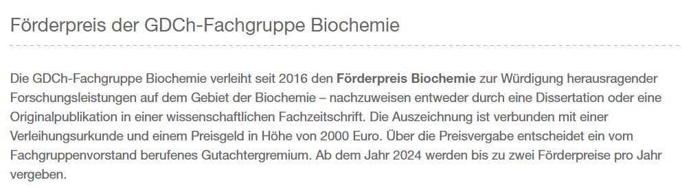 GDCh Division of Biochemistry (inactive account) tweet media