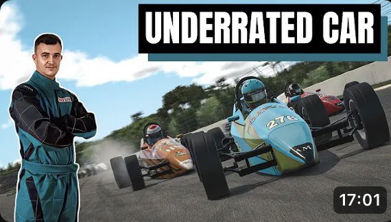 New Video on the channel as we jump in to a car we don’t really drive often and that’s the Formula Vee around Lime Rock.

Can we gain more points on our Open Wheeler Licenses along with iRating? 

Link to the video👇 
youtu.be/LbL1JIekqzs?si…
