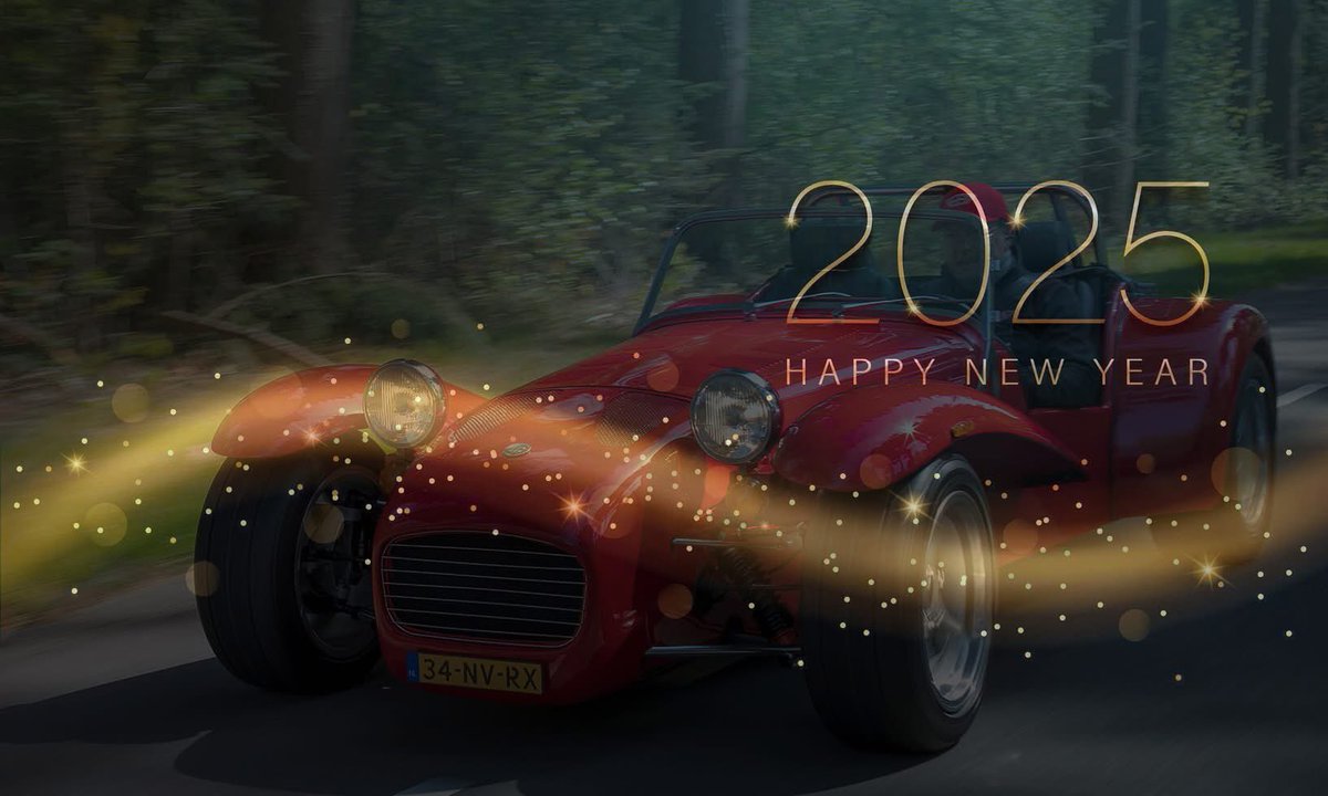 #Donkervoort And now, we welcome the new year, filled with exciting opportunities and adventures with your Donkervoort like never before... Enjoy 2025!