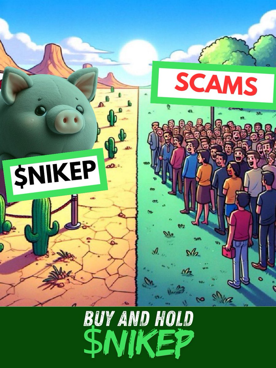 The Lonely Life of an Honest and Solidary Memecoin 😂
$NIKEP $NIKEPG
#CardanoAda #CardanoCommunity #cardano