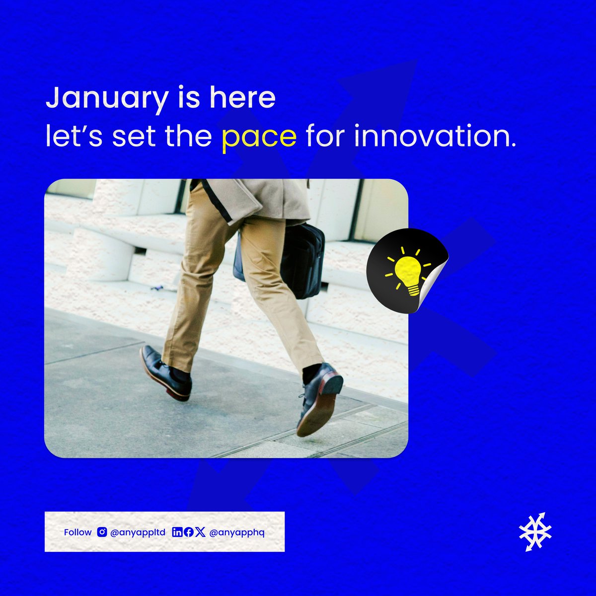 AnyTechHQ's tweet photo. As we step into January, it’s time to ignite creativity, launch game-changing innovations, and set the tone for an incredible year. 

Let’s kick off 2025 with groundbreaking ideas, bold moves, and a collective drive for success!

#AnyApp #NewMonth #HappyNewYear https://t.co/rXjdZ5ZbLx