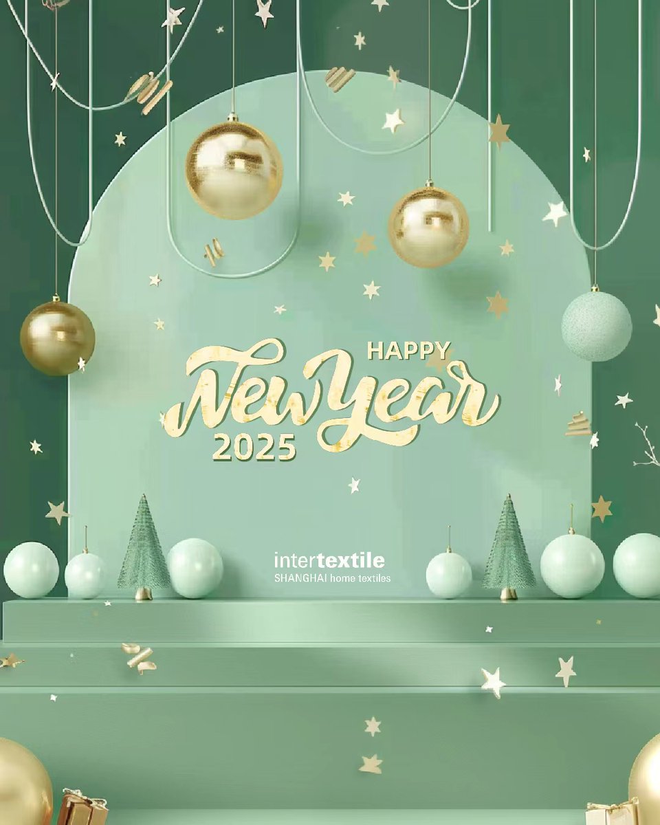 IntertextileH's tweet image. Weaving New Year's allure in the world of comfort.🧶✨Stay snug, stay chic, and savor the celebrations ahead!🎉🥂

#HappyNewYear #Intertextile #IntertextileShanghai #HomeTextiles #TradeFair #SustainableTextiles #NewYear2025