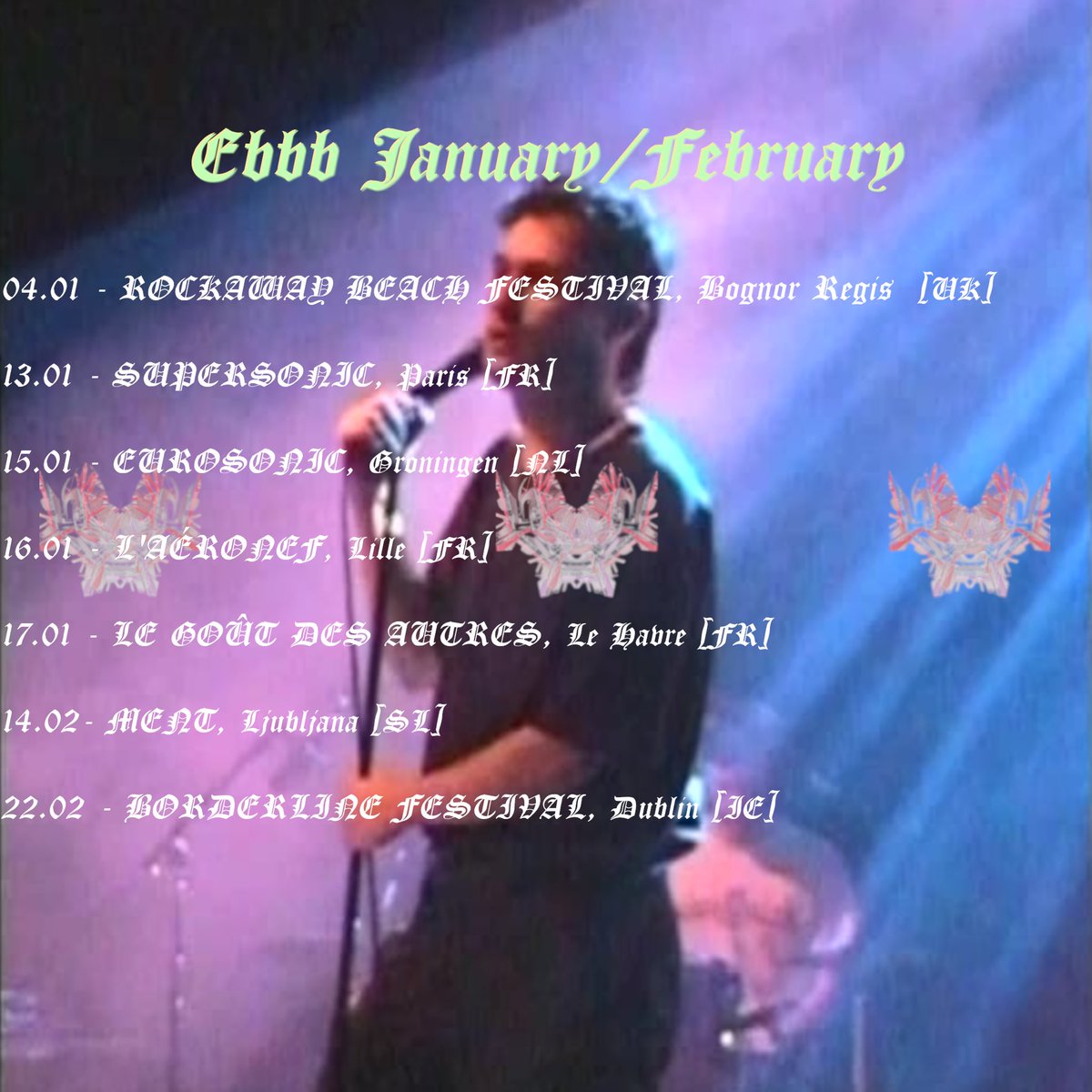 January/February dates