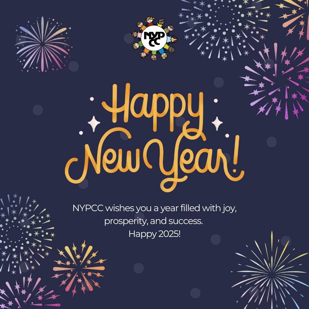 NYPCC1's tweet image. Cheers to a bright and hopeful New Year! 🎉

May 2025 bring new opportunities, growth, and happiness to all.

#HappyNewYear #NYPCC #2025 #CaringfortheCommunity