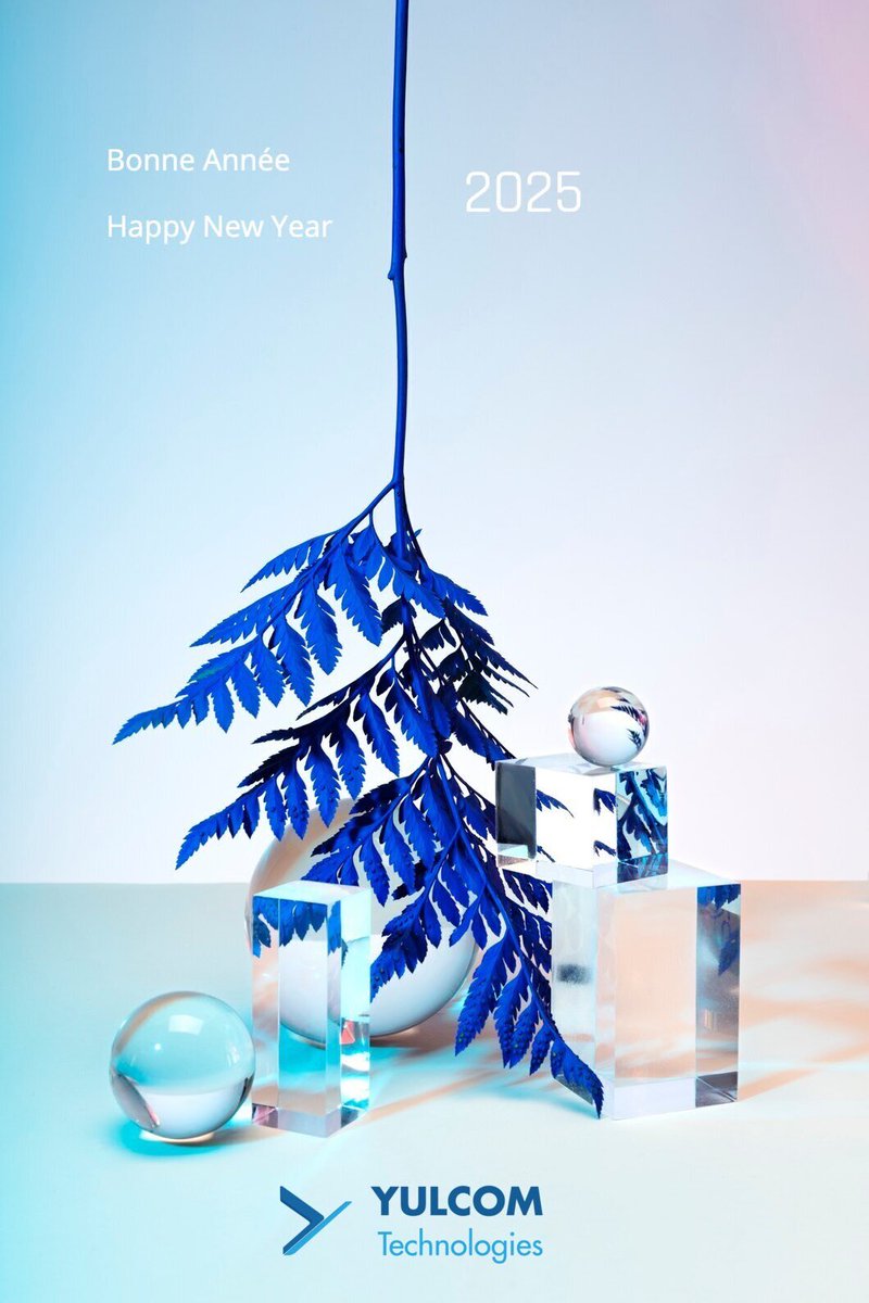 Yulcomtech's tweet image. Bonne et heureuse année 2025 !
Happy New Year 2025 !