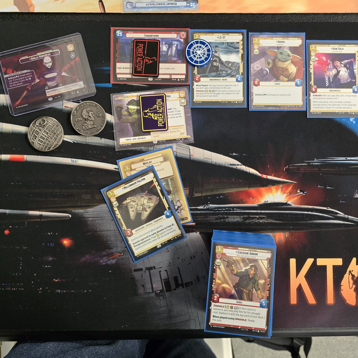 Took down a Win-a-showcase last weekend, next stop <a href="/SCGCON/">SCG CON</a> Atlanta for #StarWarsUnlimited !!