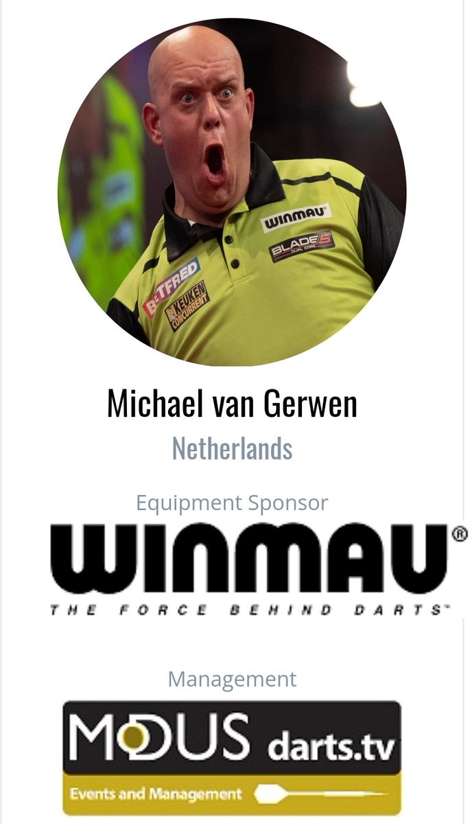 DartsDatabase's tweet photo. 🎯 | 100.17
Our recorded career avg. of MVG
It's almost 10 points higher than his opponent today, Callan Rydz.
Can The Riot's good form overcome such a deficit?
#dartsdatabase
#DartingByNumbers
H2H:
https://t.co/glBn60LV3O https://t.co/DmxgeqN4BU