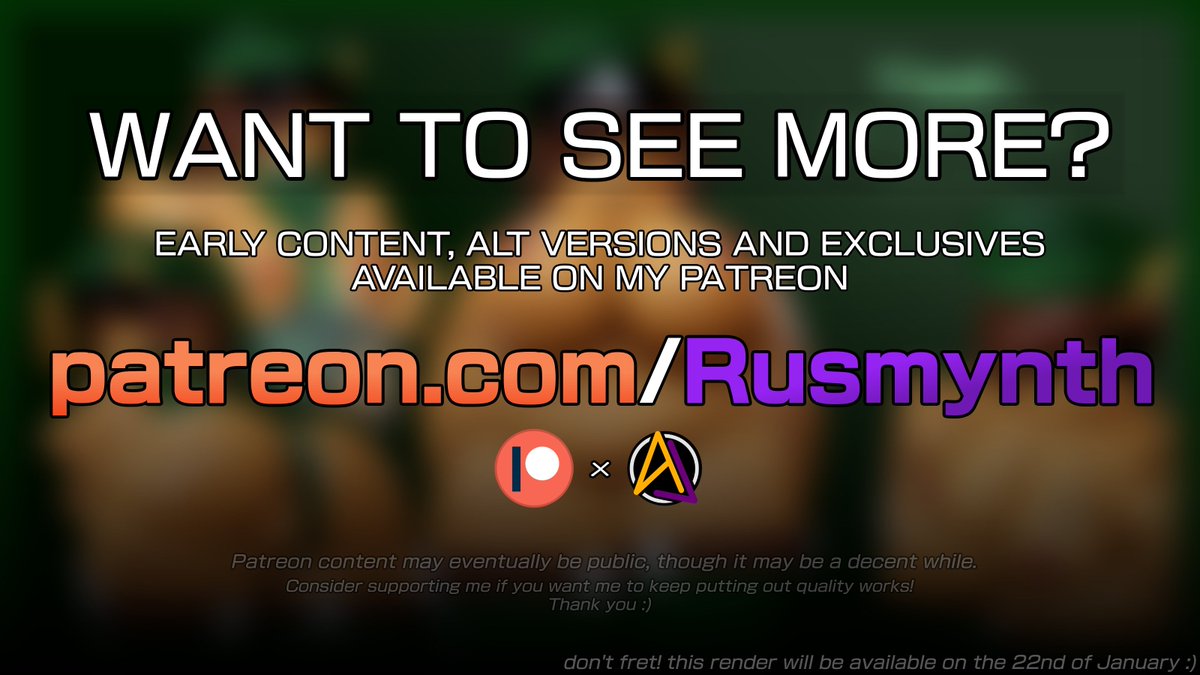 Rusmynth's tweet photo. CHUBBY CAMI........ turns out I like doing 1.0 R15 as well!
Several extra exclusive renders available too.

ALT sheet is available for supporters, but it'll also be public on the date written in the bottom right of the 2nd image 😄 https://t.co/XBMJfEJjWf
