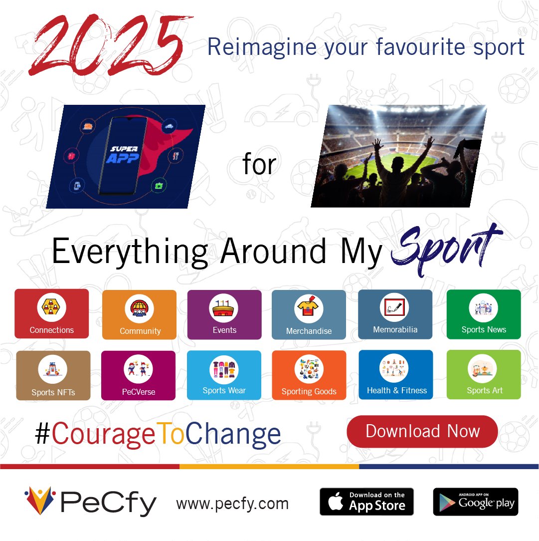 PeCfy_'s tweet photo. Start of a bright New Year. Experience your favorite #Sport in a whole new way with #PeCfy . Follow us to learn more.
.
Download The App On:
Apple Store - https://t.co/VEIlezCXoB
Google Play - https://t.co/P34zseygEU
.
#SuperApp #SportsTech #FanEngagement https://t.co/00SLUFeQrW