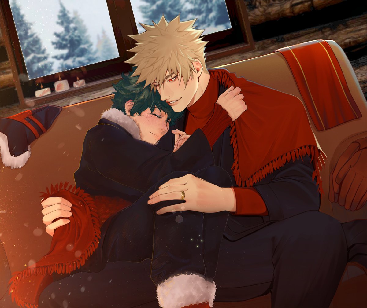 Welcome 2025!! 🧡💚 ❄️
Start the year with this little gift that <a href="/slbelen_/">Bel</a> and I made with a lot of love for you!!! 🎉 Did you ever imagine a collab between the two of us? 🤭 We hope you like it!!! ❤️

#bkdk #ktdk #bakudeku #katsudeku