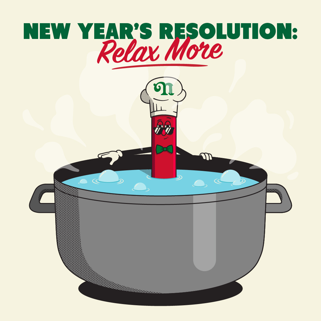 Comfort food knows how to unwind.