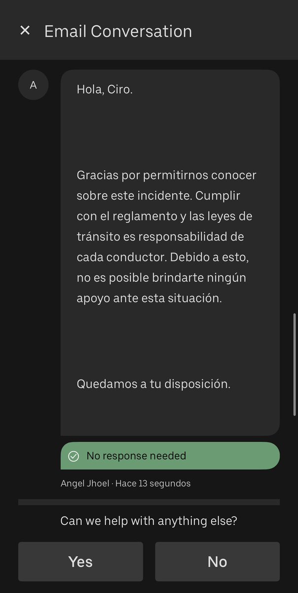 ciro_nah's tweet image. Muy util el servicio de uber