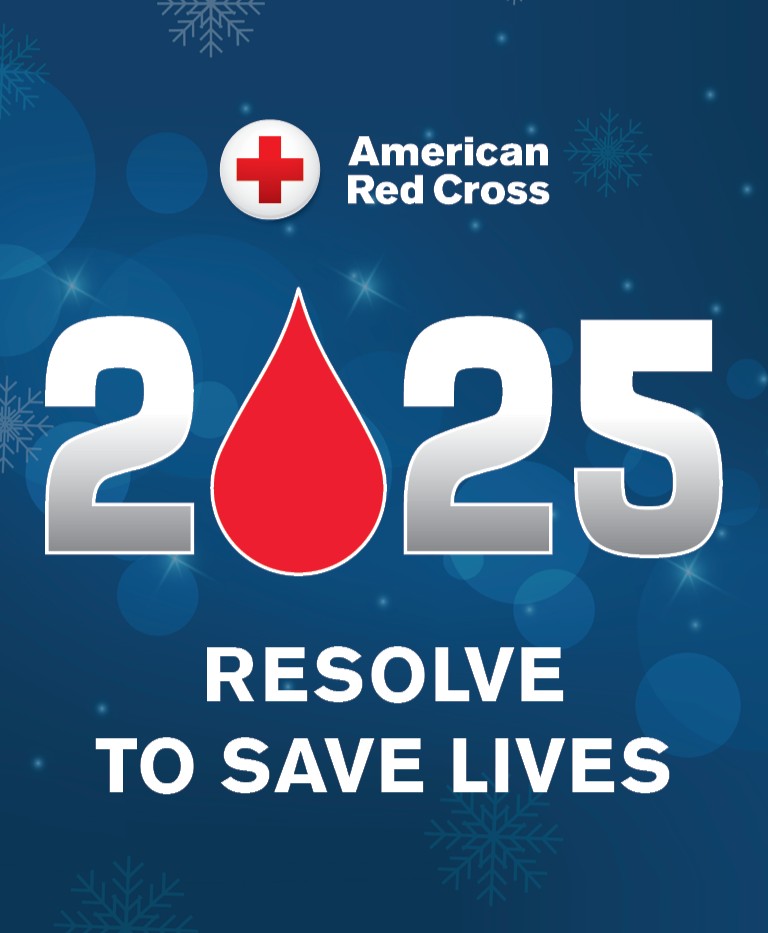 RedCross_NC's tweet photo. We want to wish everyone a HAPPY NEW YEAR! We hope that 2025 will bring happiness, good health, and more positivity to your life!

This year consider resolving to give blood or platelets and make 2025 brighter for patients who rely on blood products. Visit https://t.co/TUqLIPtuZp https://t.co/QVyOZsYBh9