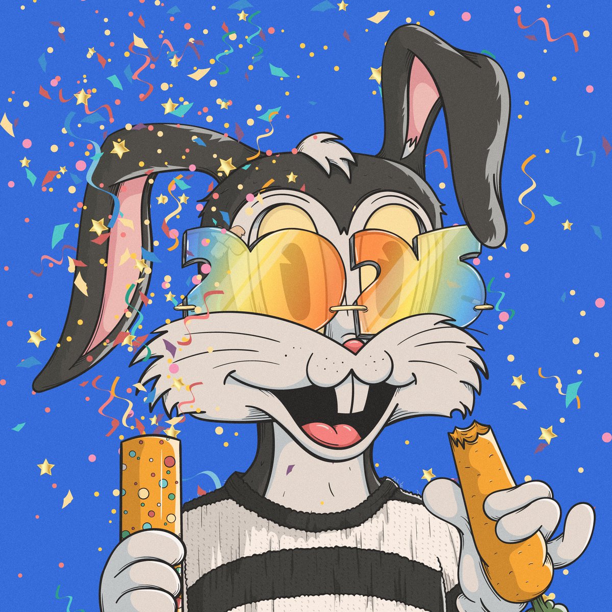 HOPPY NEW YEAR! 🎉

HOP STARZ it’s time to join the fun, customize your STARZ using the “DEGENERATOR” in the official <a href="/DegenToonz/">Degen Toonz</a> discord 🐰💫

Choose from a variety of overlays to celebrate and show off your style! We can’t wait to see what you create! 👀👇