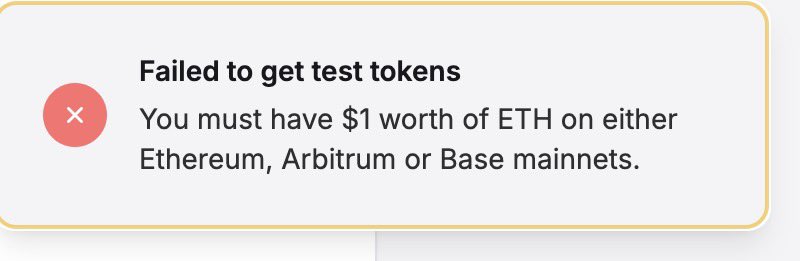 How to position for plaza finance. 

Cost - 0$
Time - 5 minutes daily 

Go to testnet.plaza.finance/rewards/Qajc8p…
 
Connect your wallet and click on “Get test tokens”

You must have at least 1$ of eth in your wallet to receive the test tokens

🧵👇