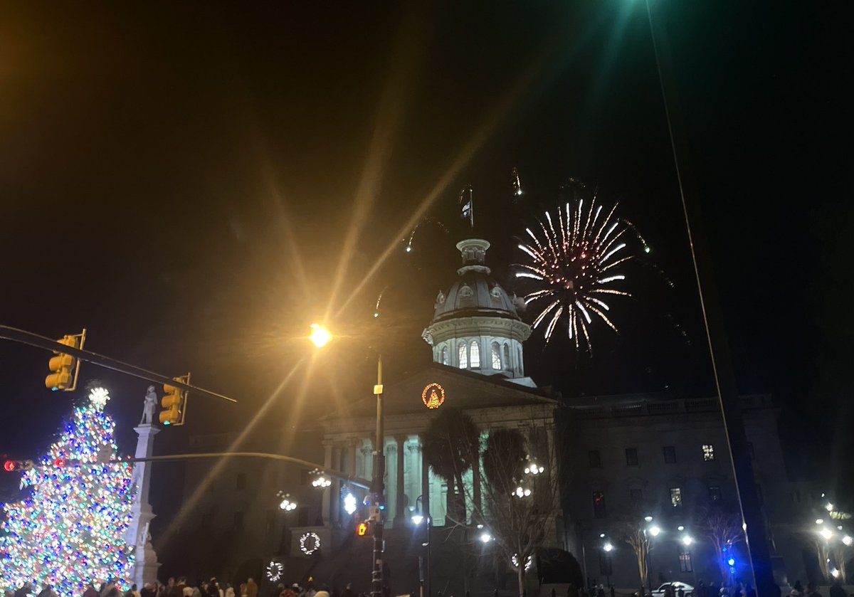 I wish you and your loved ones a very happy New Year 🎊🎆  #NewYear2025 #Columbia #SouthCarolina
