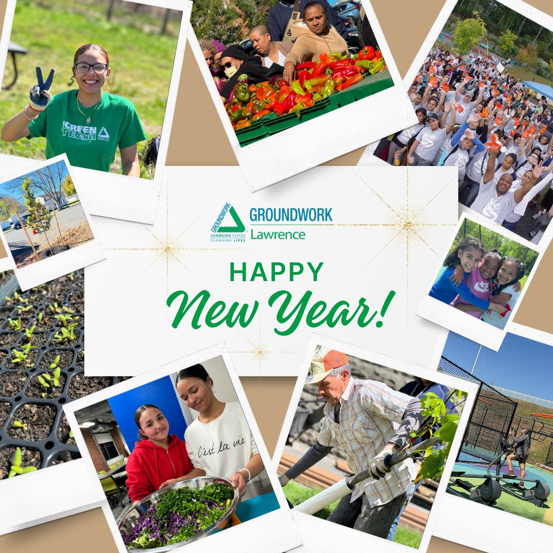 Happy New Year 2025! 🎉🌟
Here's to another year of changing places, changing lives, and building a brighter, greener future together. Thank you for being part of our journey!
#GroundworkLawrence
#HappyNewYear
#LawrenceMA