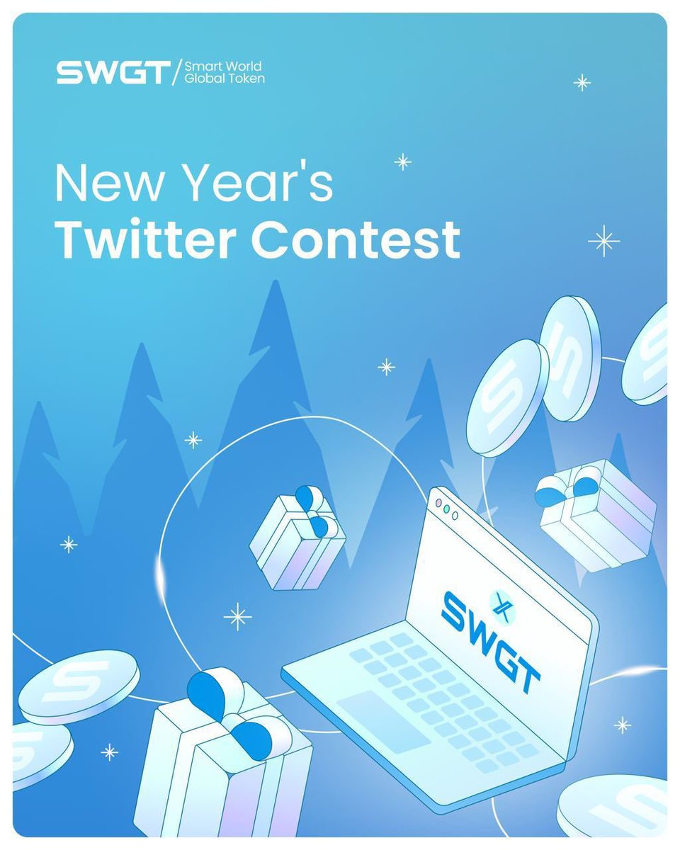 SWGToken's tweet photo. ‼️REMINDER‼️THE NEW YEAR'S CONTEST IS HERE✨

Ready for the last contest of 2024? 

💵Prize pool: 200 USDT
⭐️Winners: 4
🔖Dates: December 31 - January 8 

RULES ➡️ 

🔗Like, RT & Comment under this post  - https://t.co/61kGK5ZDuq 
🔖Like, Comment & RT ALL TWEETS throughout the week - https://t.co/0SY60IoN5I 

Stay tuned for winners announcement, and good luck to everyone!