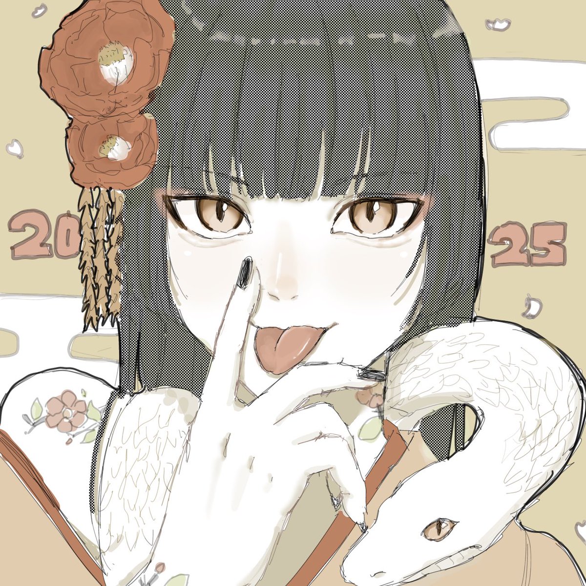 Nukkosub_'s tweet photo. 雑ですがあけおめ https://t.co/Cj5zlu2nJz