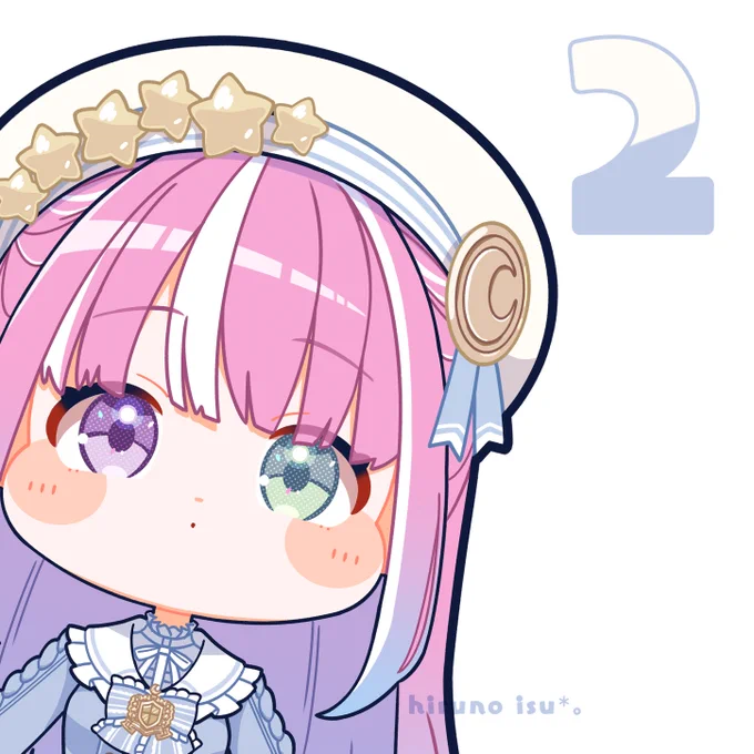 んなたん5周年カウントダウンあと2日新衣装かわいい #ルーナート 