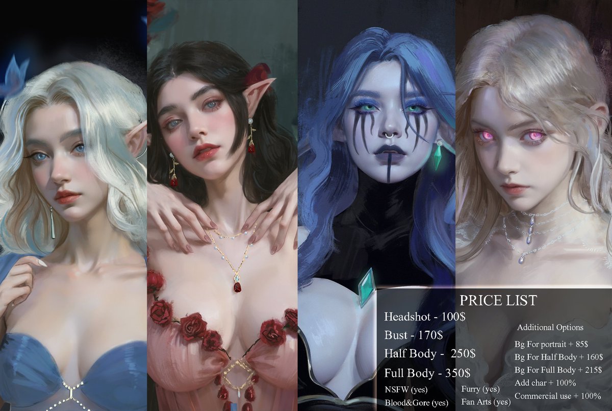 ins_evil's tweet image. Updated Commission Info
For commission contact me DM. :3
#commissionopen #ArtistOnTwitter #portrait #fantasy #bg3 #ff14 #dnd #worldofwarcraft #warcraft #elfgirls #elf #dungeonsanddragons #DnDcharacter #dndart