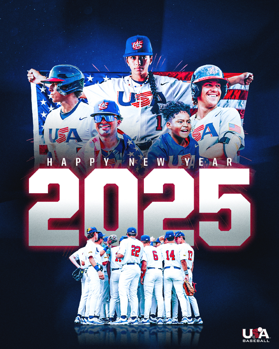 New year, new opportunities #ForGlory🇺🇸

Happy New Year from all of us at USA Baseball!