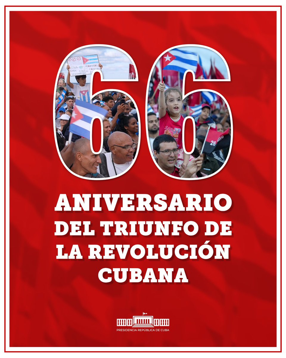DiazCanelB's tweet image. #Fidel: “Esta Revolución nuestra tendrá que figurar en la historia de las grandes revoluciones. En el futuro tendrán que contar a la Revolución Cubana entre las grandes realizaciones del hombre, entre los grandes acontecimientos históricos de la humanidad”.

#66AñosEnRevolución