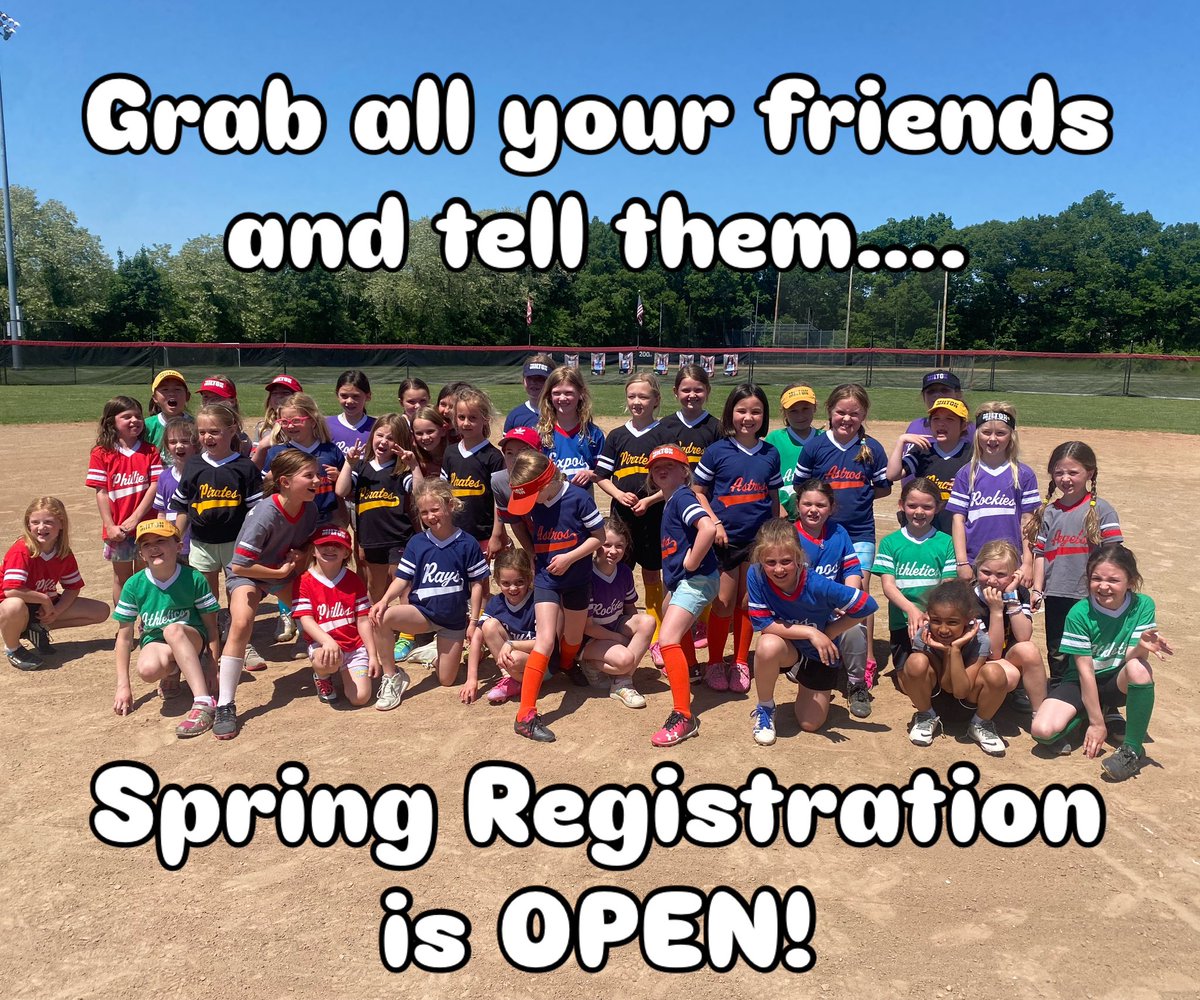 🥎 Register now through February 15th!

miltonsoftball.com/register