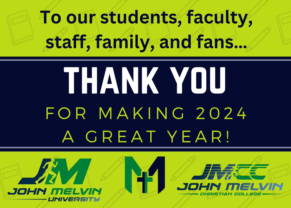 Thank you #millernation and #mohawknation for making 2024 a special year! Looking forward to doing it again in 2025.  Wishing you all a happy and blessed New Year! #happynewyear #christianuniversity #faith #family #friends #successmindset