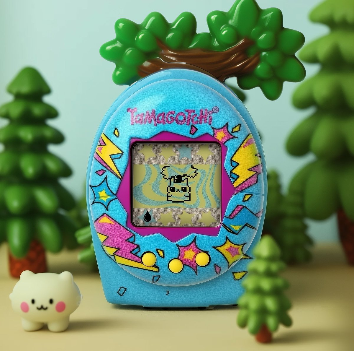 📰 DAILY ABSURDITY

#TREEINCAT Launches a New Tamagotchi! Customers upset with just a💧 water option.