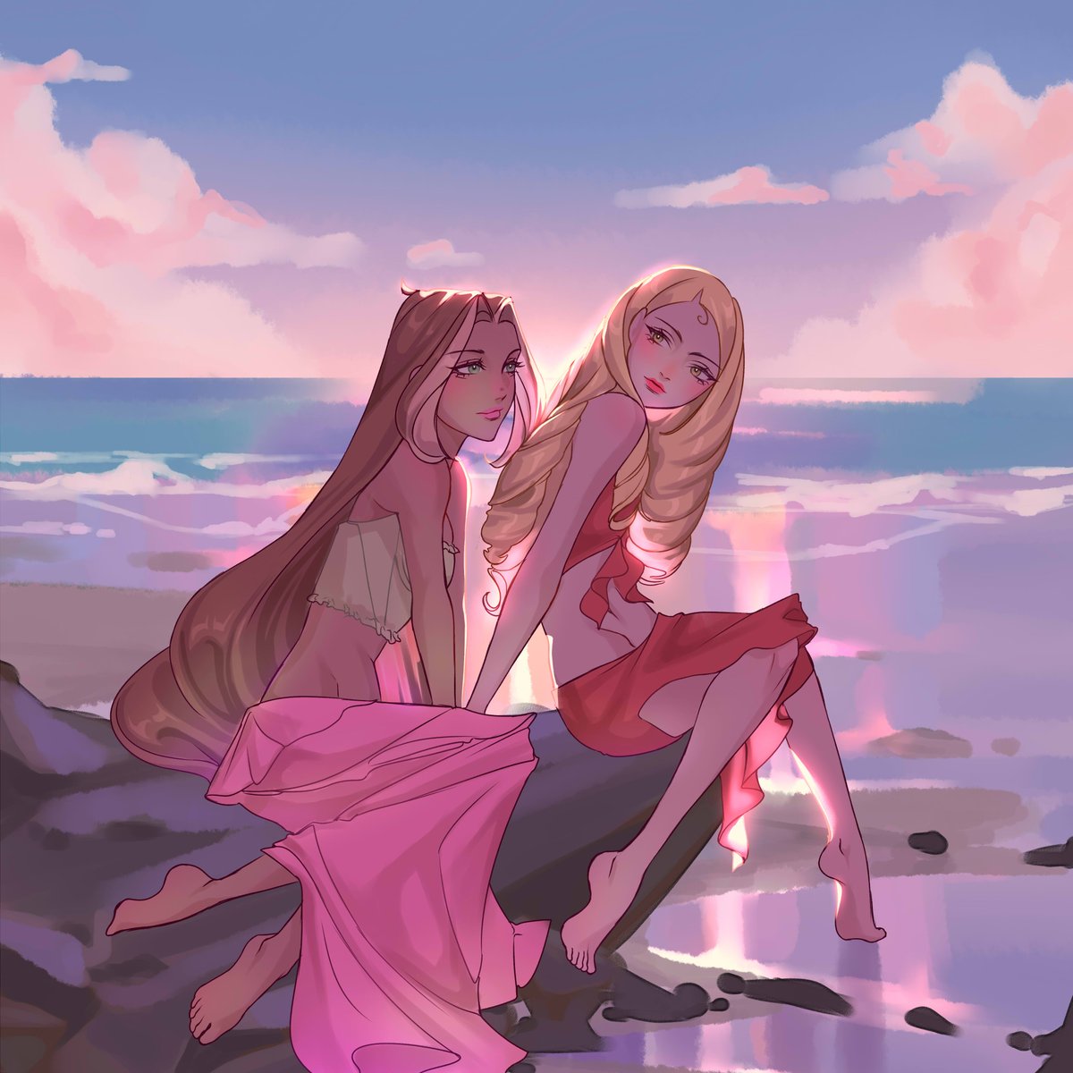 Luverihu's tweet photo. don t focus to much on flora and diaspro i just wanted to practice drawing backgrounds XD 
#winx https://t.co/HuyOyloAsb