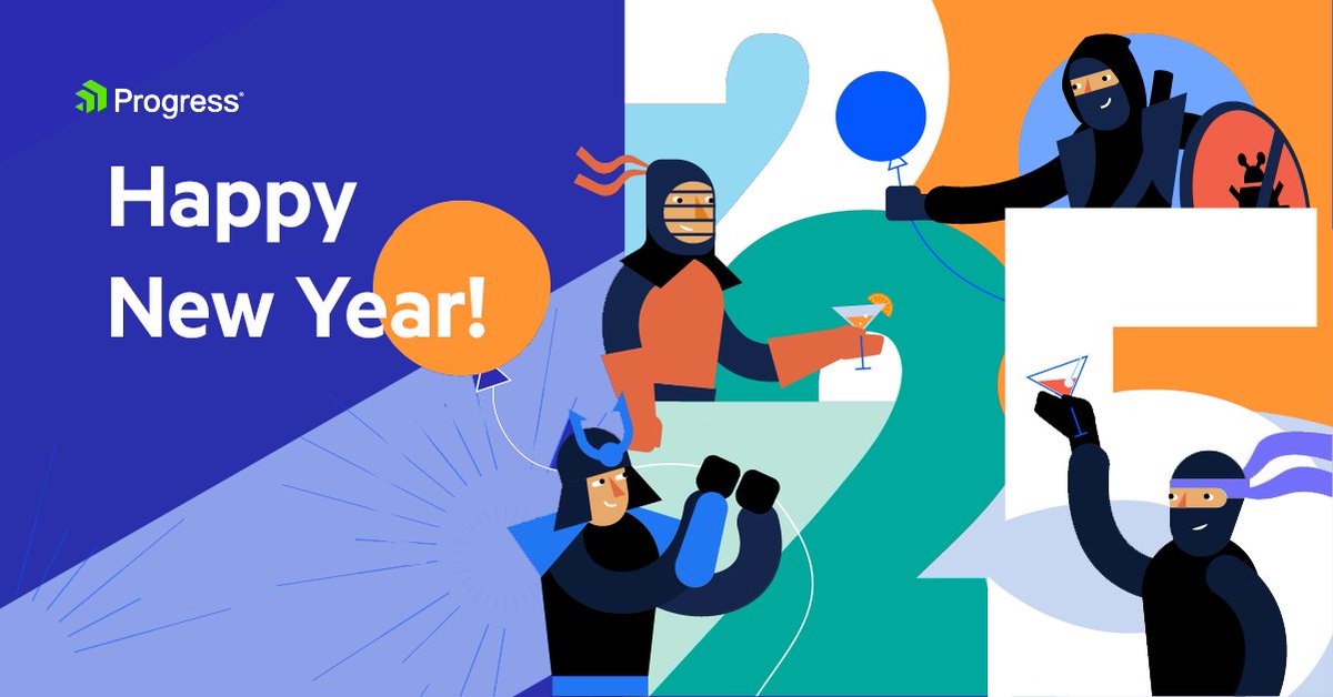 TelerikFiddler's tweet image. Happy New Year! 🥂 

We&apos;re wishing you a healthy &amp;amp; happy one! Get ready for a productive &amp;amp; creative adventure! 🤩