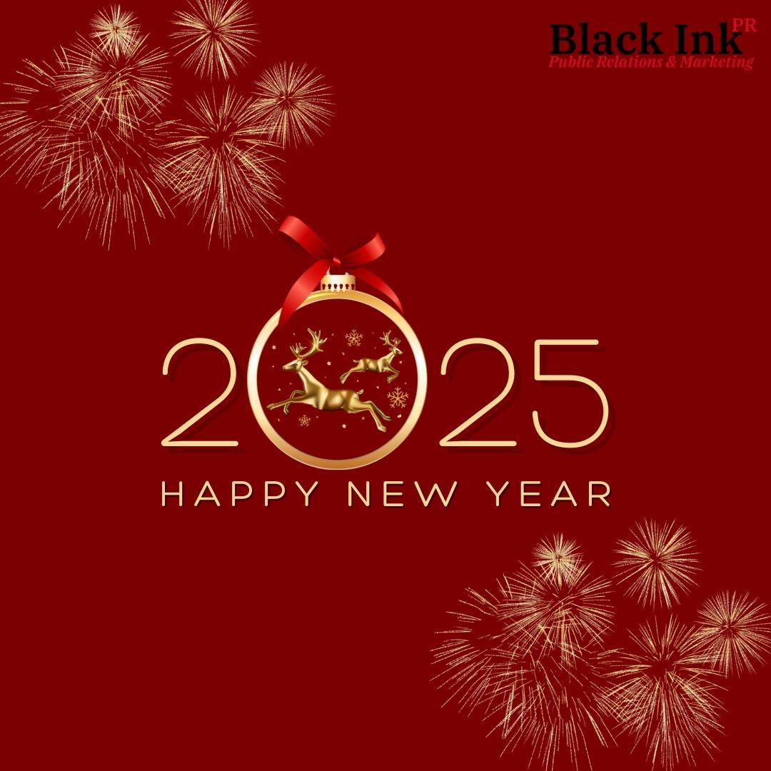 BlackInkPR's tweet photo. Here’s to a bold, brilliant, and beautiful New Year from all of us at Black Ink PR! 🎆

.
.
.

#BlackInkPR #PR #Marketing #Branding #Ad #Content #DigitalMarketing #Print #Business #Author #PublicRelations #EarnedMedia #SocialMedia #OwnedMedia #ContentCreation #Hospitality #Con... https://t.co/KFZ3DGHTLj
