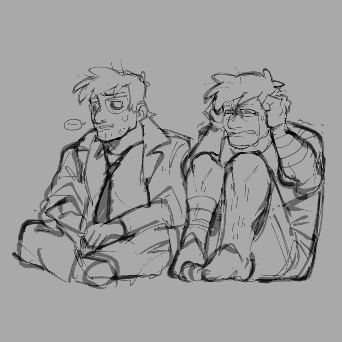 TeaRosePedall's tweet photo. Here, have some Stan having a mental breakdown, and Ford is trying his best 
#GravityFalls #StanfordPines #StanleyPines https://t.co/rbiQzNVYpr